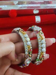 Multiple Set Of Heavy Kada Bangle Sets