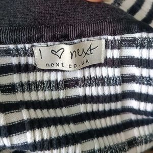 Chic Striped Longline Cardigan