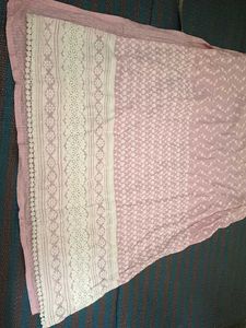 Elegant Pink Chikankari Kurta