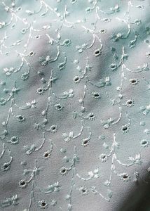 unstitched georgette full Chikankari suit piece