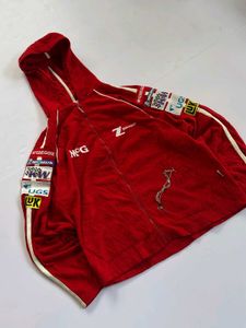 OG Slazenger Hooded Fleece Jacket
