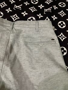 Gray Casual Pants