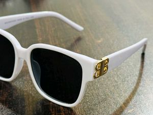 Chic White Designer Sunglasses