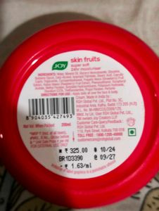 pack of 2, Fruits Super Soft Moisturiser