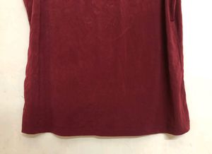 Merona Maroon Sleeveless &amp; Strachble  Top