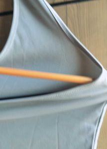 Grey halter neck top