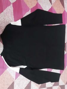 Beautiful Black And White Color Full Sleeve Shirt