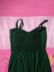 Bottle Green Dress