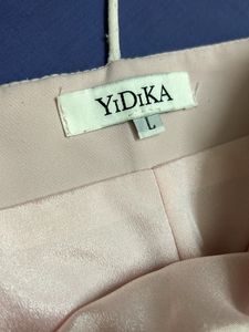 Very Pretty Baby Pink Short Dress With A Cut