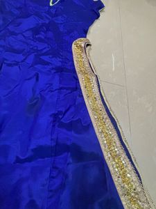 Royal Blue Festive Anarkali Gown / Kurti