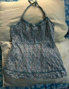 Floral Halter Top