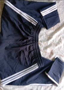 Dark Navy Blue Adidas Track Pants Unisex