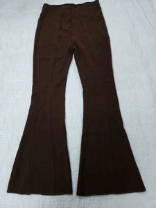 Brown Flared Pants waist 30