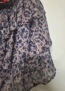 Layered Mini Skirt