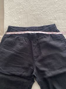 Comfortable Black Linen Pants