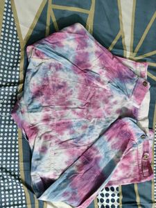 Tie-Dye Denim Jacket