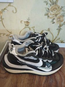 Stylish Black & White Sneakers