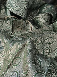Elegant Green only lehenga with Circular Motif