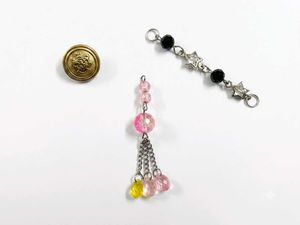 Vintage Style Charm Set