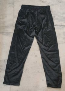 Stylish Black Velvet Track Pants