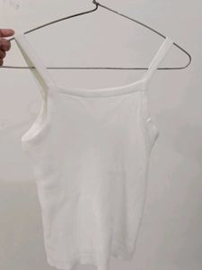 White crop top