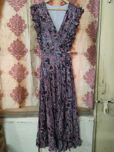 Floral Wrap Dress