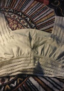 Elegant White Lace Trim Top