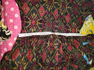 Patterned Midi anarkali long kurta