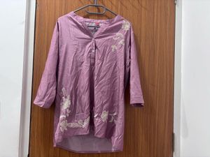 Embroidered Kurta Co-ord Set