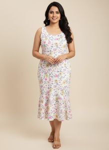 Floral Print Dress
