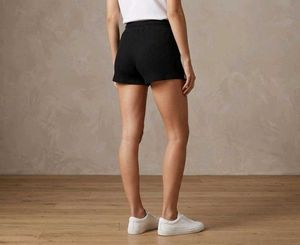Black Casual Shorts