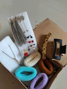 Assorted Jewelry &amp; Hair Accessories