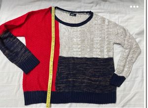 Color Block Knit Sweater