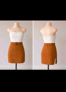 Korean Chic Strapless Padded Tube Dress