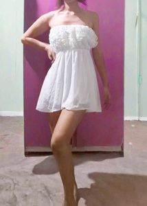 White Top Dress