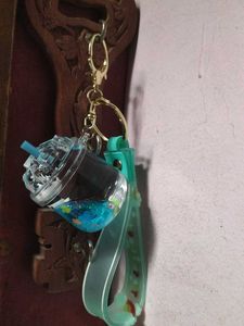 Cute Panda Bubble Tea Keychain