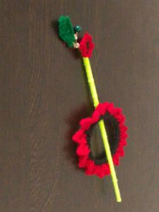 Handmade Flower Hair bun