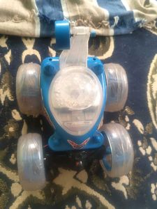 Blue Stunt Toy Car