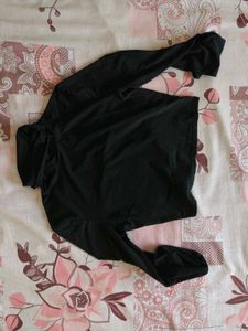 Black Long Sleeve Top