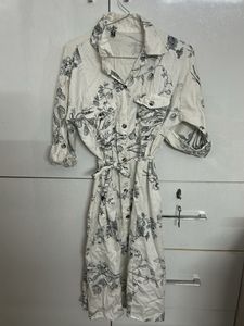 Chic Floral Print Midi Dress