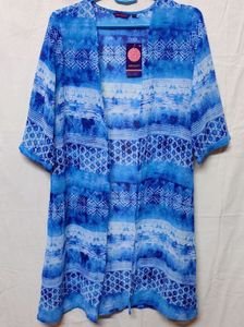🆕 Turquoise Print Kimono
