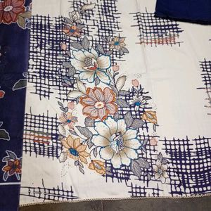 Elegant Floral print dress material