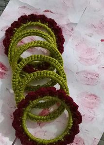 Handmade Crochet Bangles
