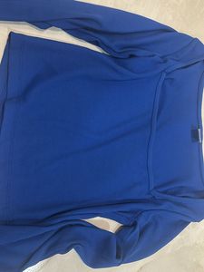 Ribbed Long Sleeve Square Neck Top