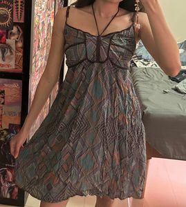 Boho Midi Summer Dress Fairycore