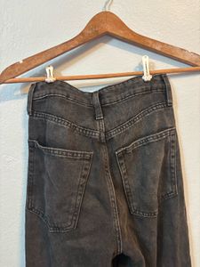 H&amp;M Classic Black Wash Wide Leg Jeans