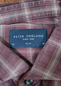 Combo Peter England Plaid Shirt Bundle