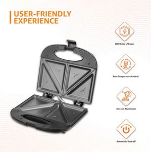 🆕 Electric Sandwich Maker &amp; Toaster | Non-Stick