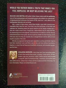 Hopeless by Colleen Hoover Novel