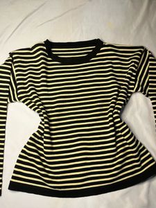 Striped Long Sleeve Top